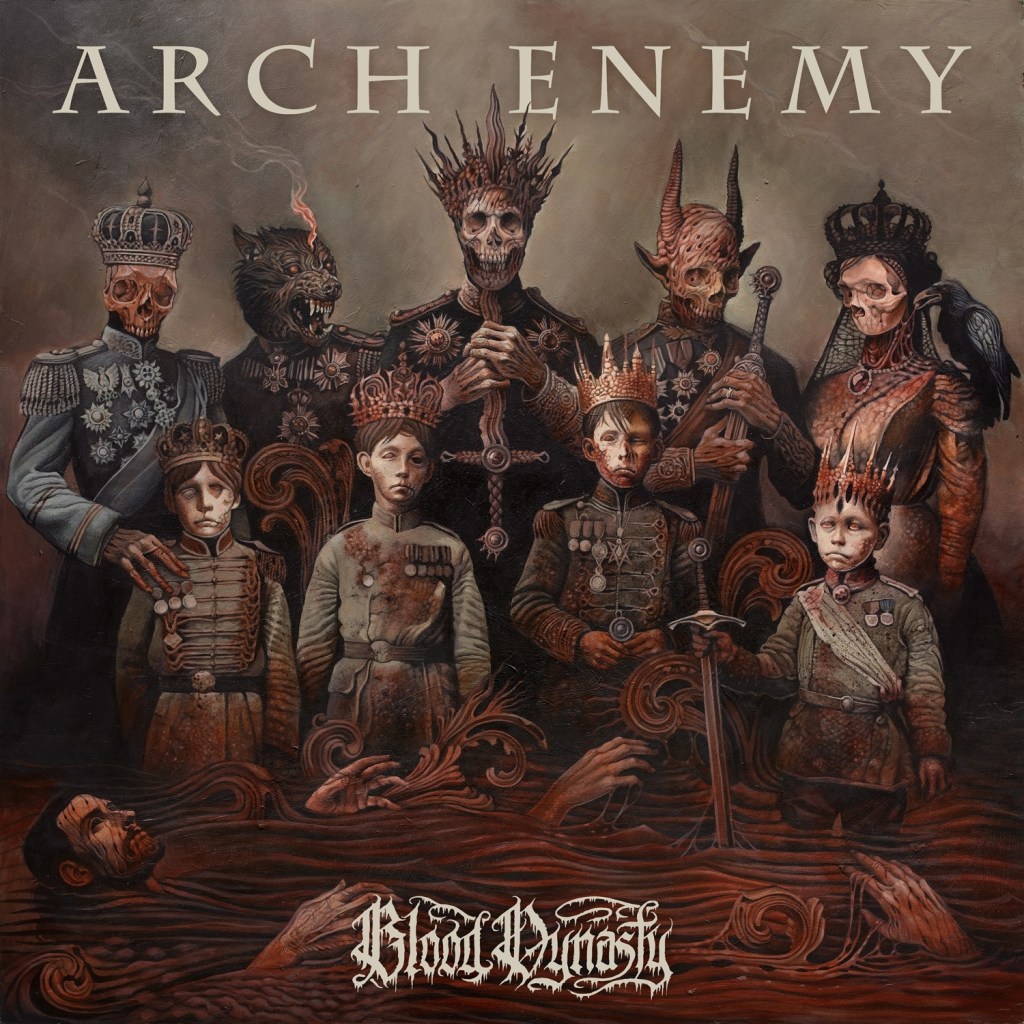 ARCH ENEMY アーチ・エネミー Blood Dynasty サイン入り ARCH ENEMY